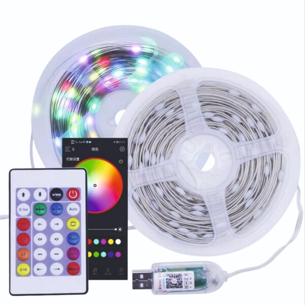 USB Plug in with Remote & App Control 32ft/10M Fairy Strip Lights