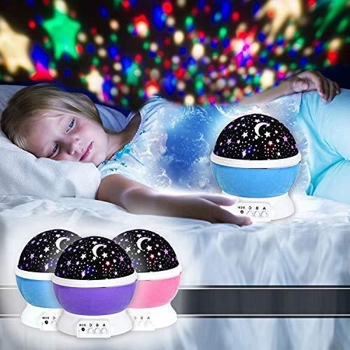 Star Master Dream Rotating Projection Lamp – Color Depends on Availability