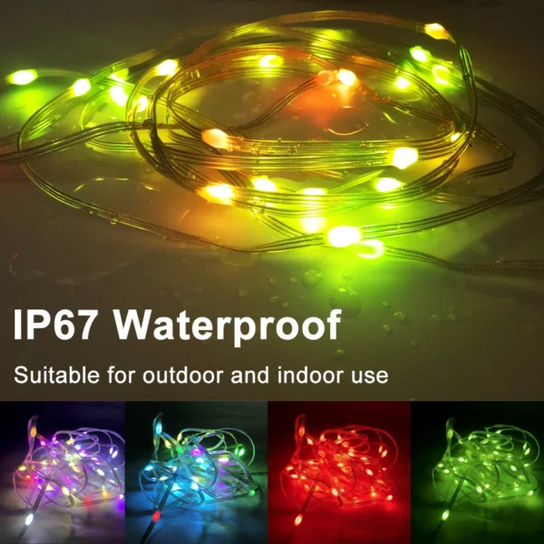 USB Plug in with Remote & App Control 32ft/10M Fairy Strip Lights