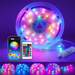 USB Plug in with Remote & App Control 32ft/10M Fairy Strip Lights