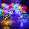Golden Metal Ball Fairy Light, Metal Ball String Light – Fairy lights 20pcs string lights Party Wedding Decoration – Room Decoration Light